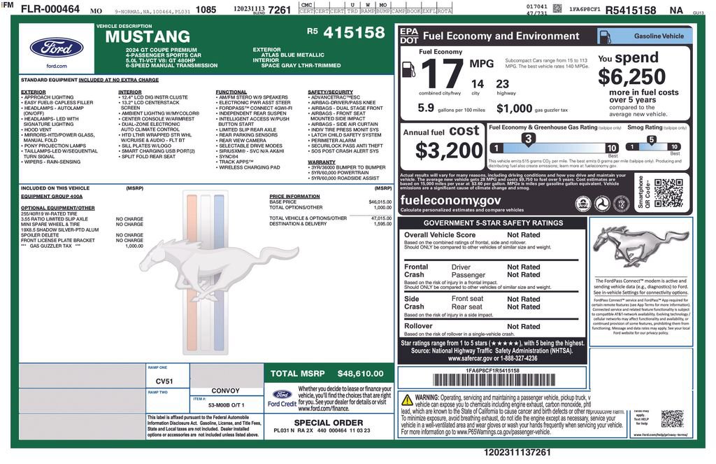 Used 2024 Ford Mustang GT Premium image 5