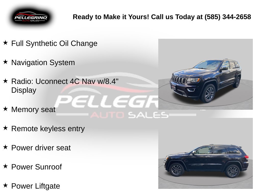 Used 2019 Jeep Grand Cherokee Limited AWD/4WD image 5
