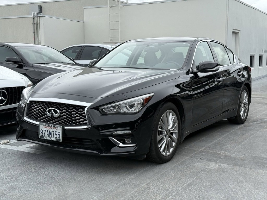 Used 2021 INFINITI Q50 Luxe w/ Cargo Package