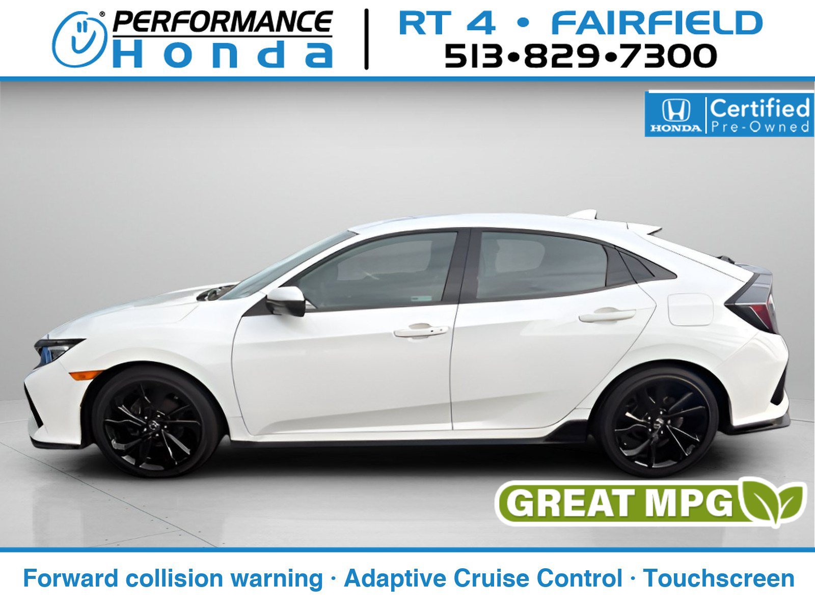 Used 2019 Honda Civic Sport Touring
