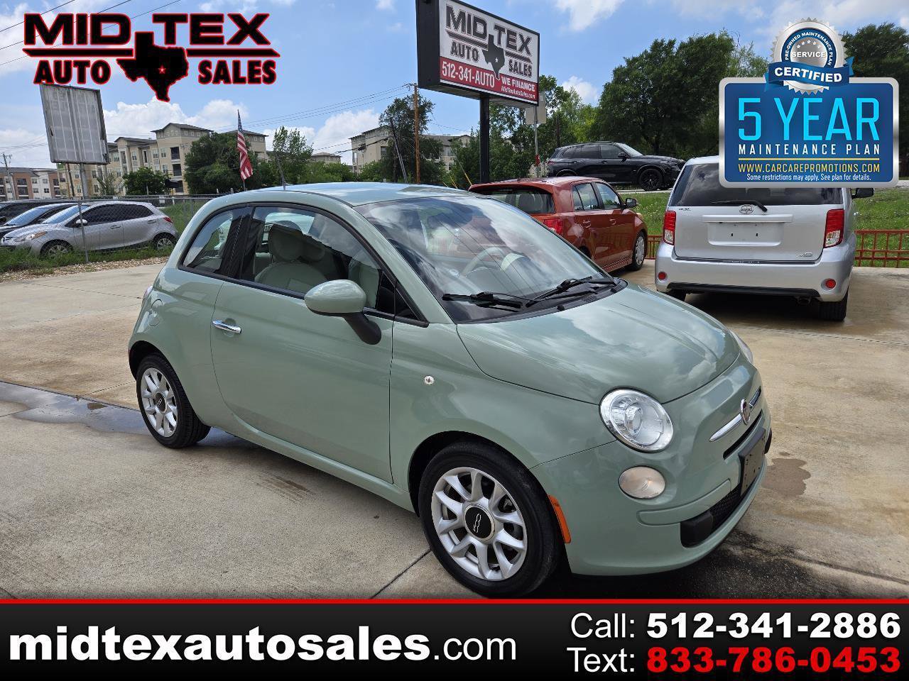 Used 2017 FIAT 500 Pop FWD image 1