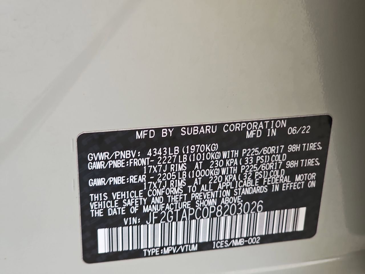 Used 2023 Subaru Crosstrek 2.0i Premium w/ Special Edition image 41