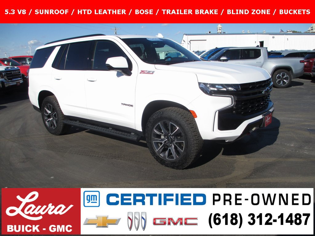 Certified 2021 Chevrolet Tahoe Z71 w/ Z71 Signature Package