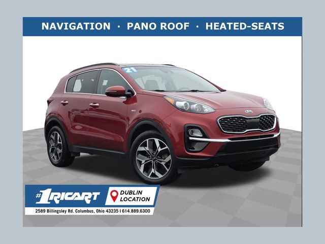Used 2021 Kia Sportage EX w/ EX Technology Package image 1
