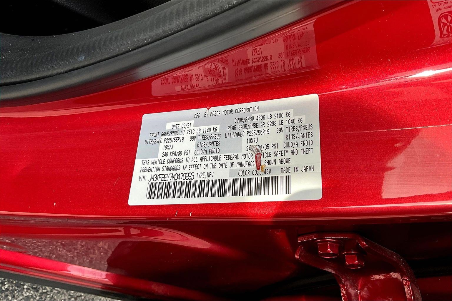 Used 2021 MAZDA CX-5 Signature AWD/4WD image 6