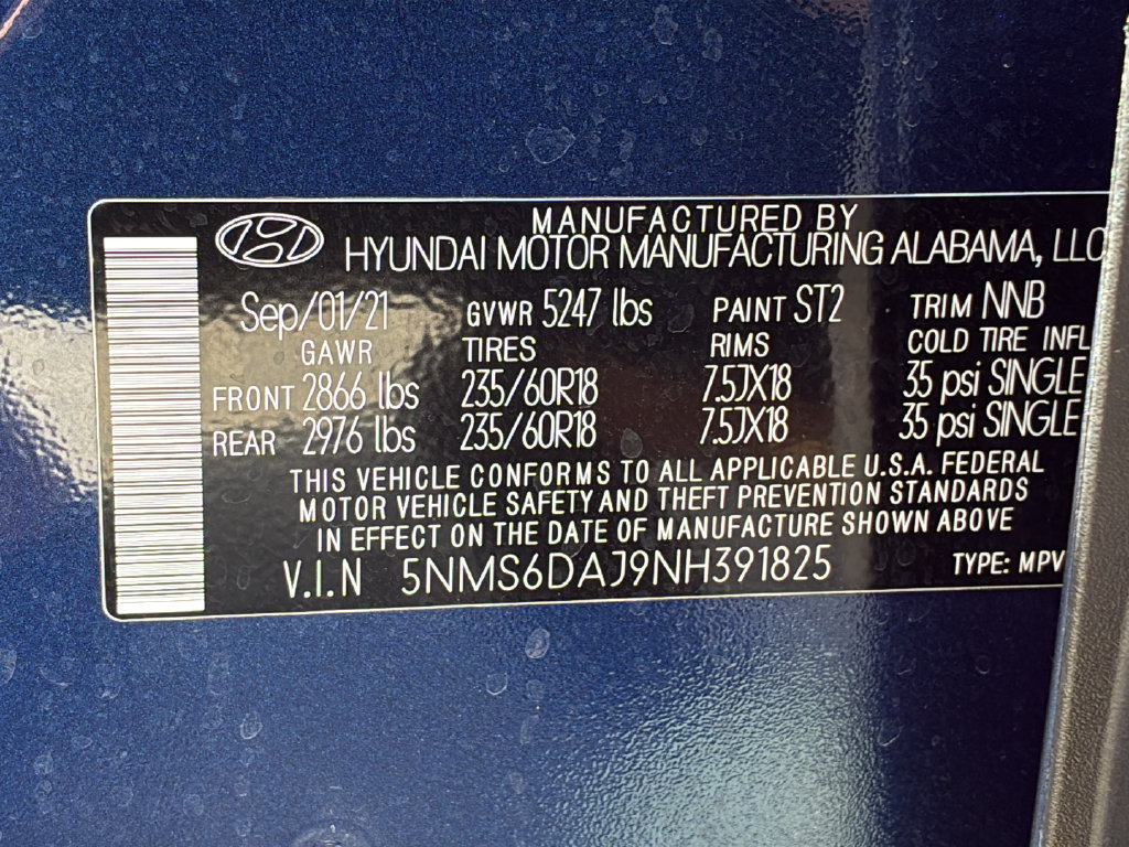 Used 2022 Hyundai Santa Fe SEL w/ Convenience Package AWD/4WD image 27