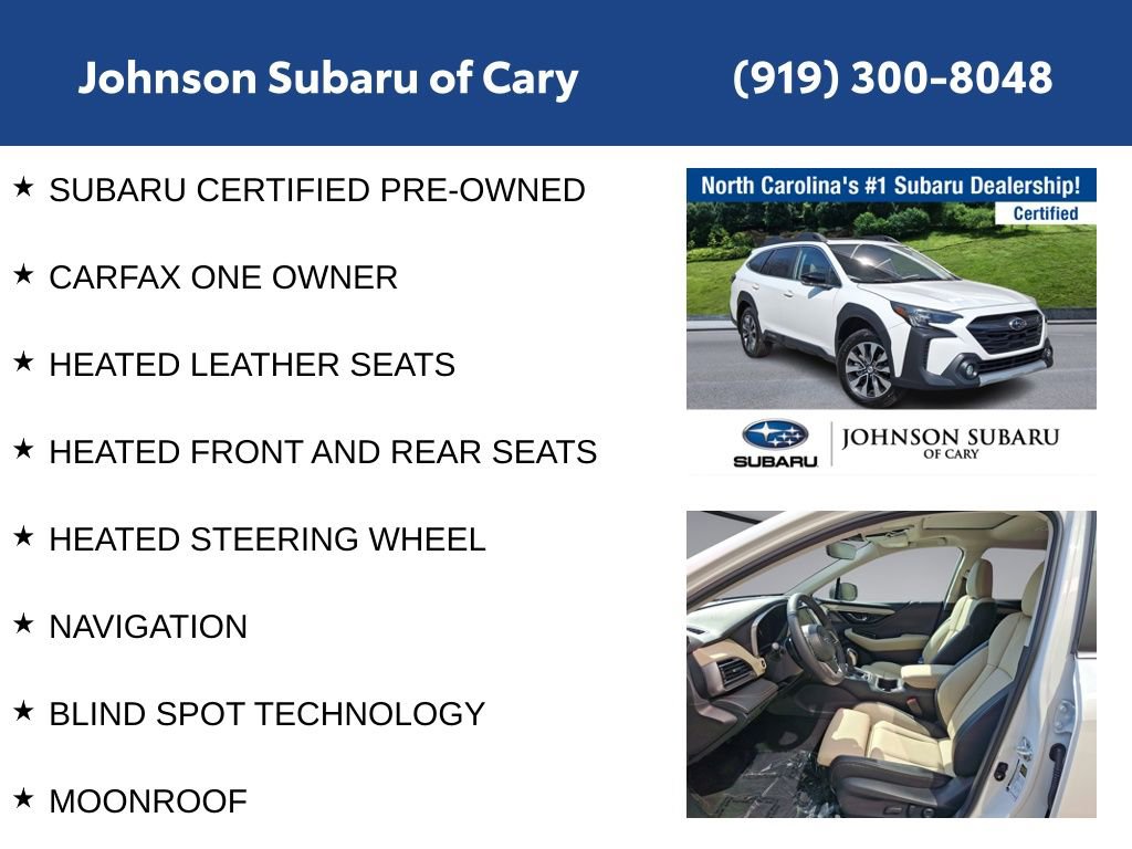 Certified 2025 Subaru Outback Limited image 6