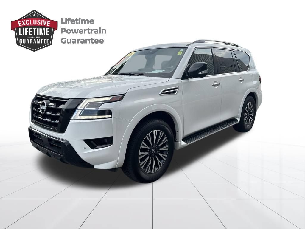 Certified 2024 Nissan Armada SL w/ Midnight Edition Package RWD image 1