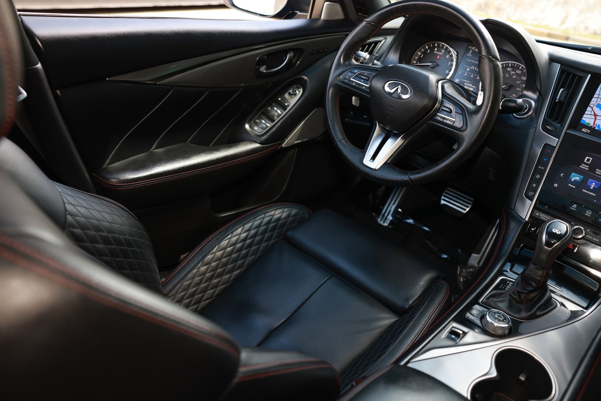 Used 2019 INFINITI Q50 Red Sport 400 w/ Sensory Package image 26
