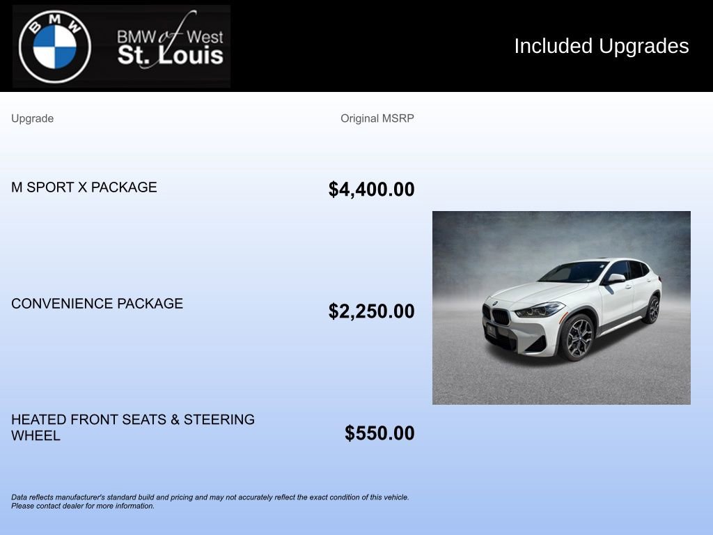Used 2022 BMW X2 xDrive28i w/ M Sport X Package AWD/4WD image 18