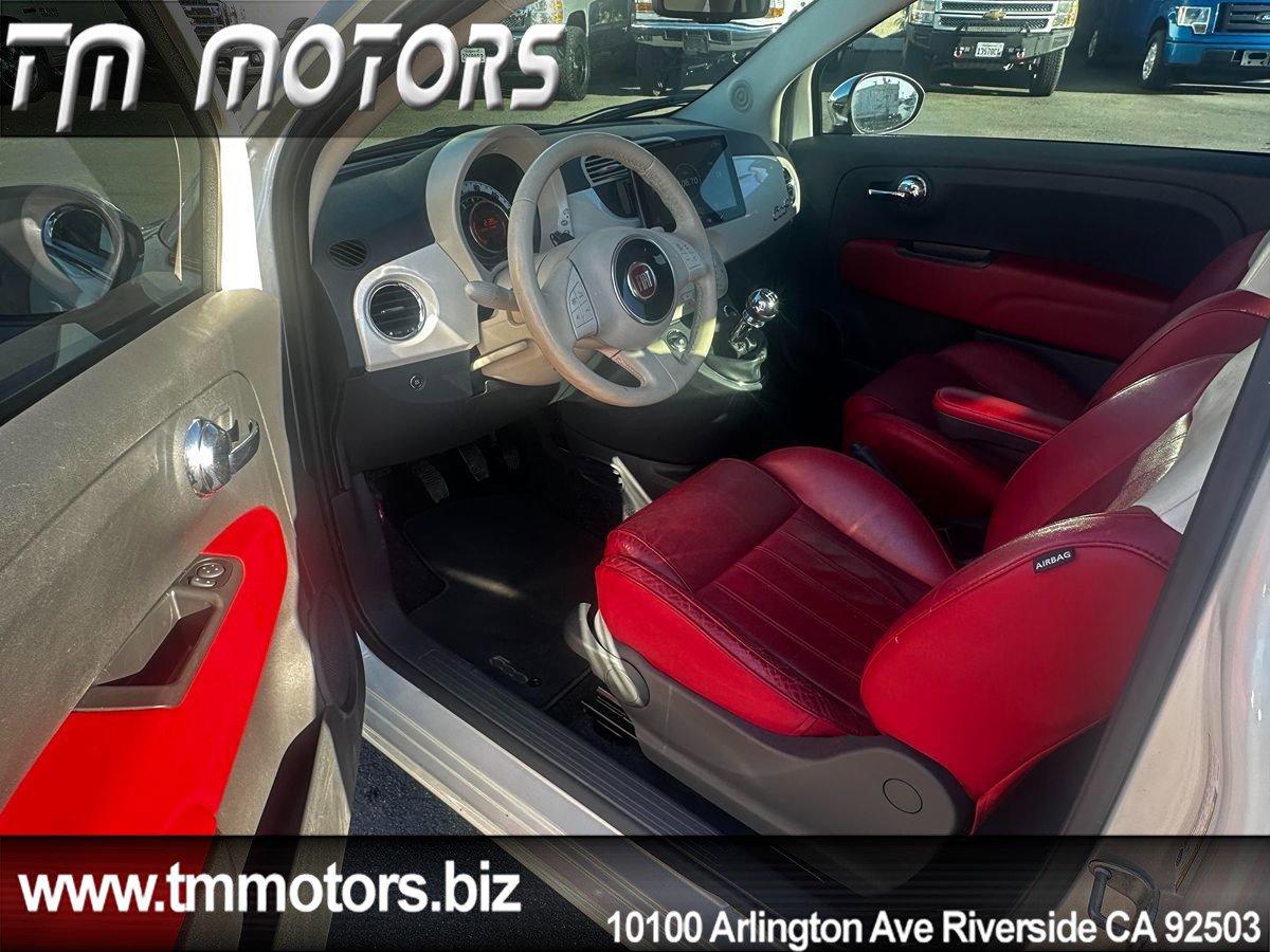 Used 2013 FIAT 500 Lounge w/ Luxury Leather Pkg image 6