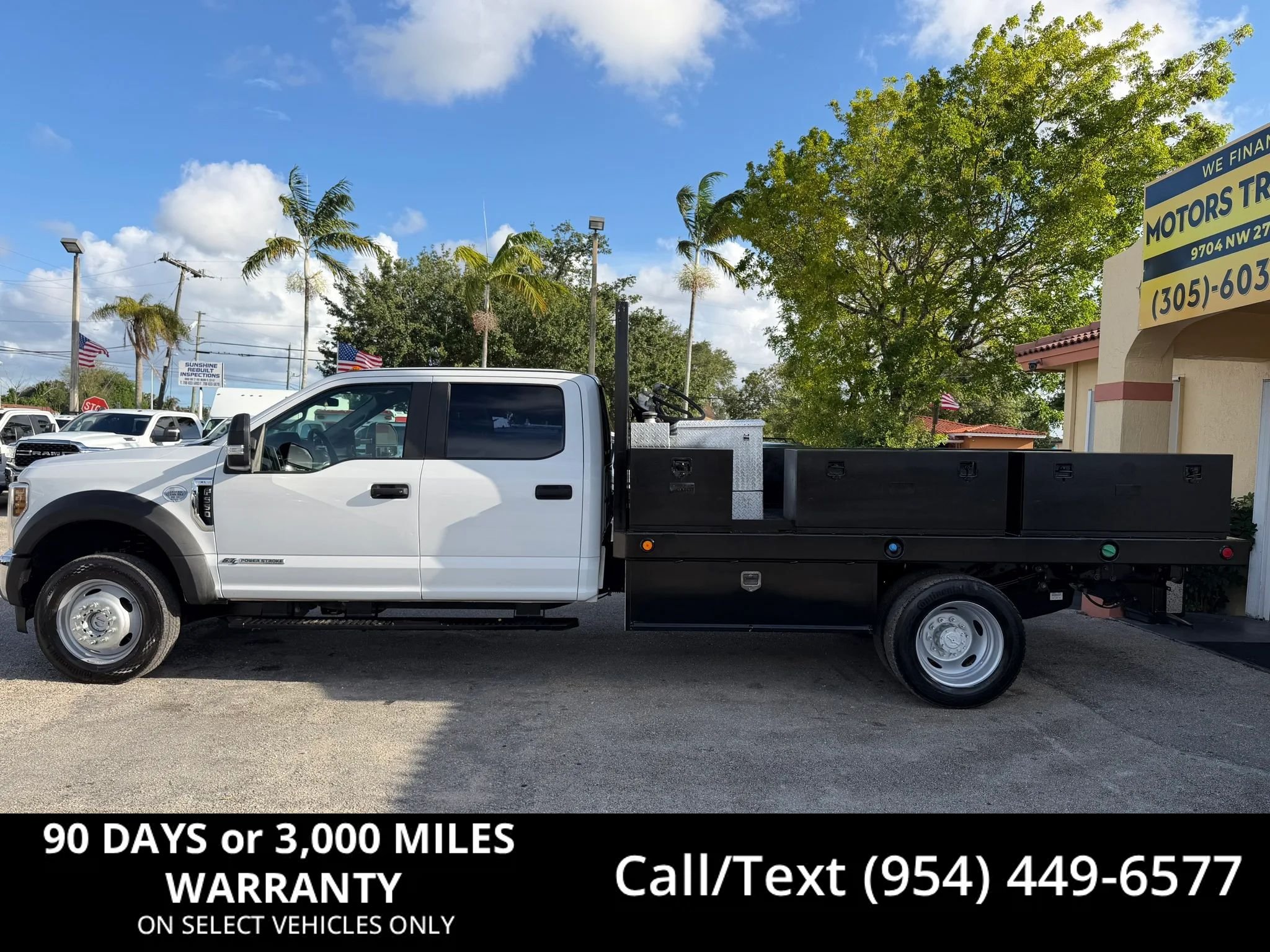 Used 2019 Ford F550 4x4 Crew Cab Super Duty
