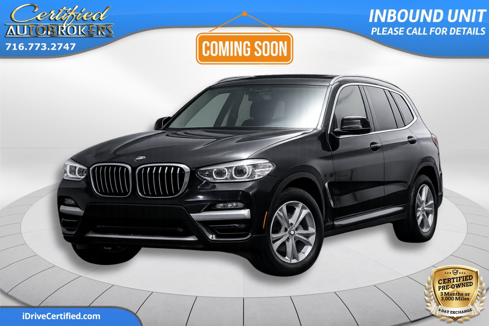 Used 2020 BMW X3 xDrive30i w/ Convenience Package