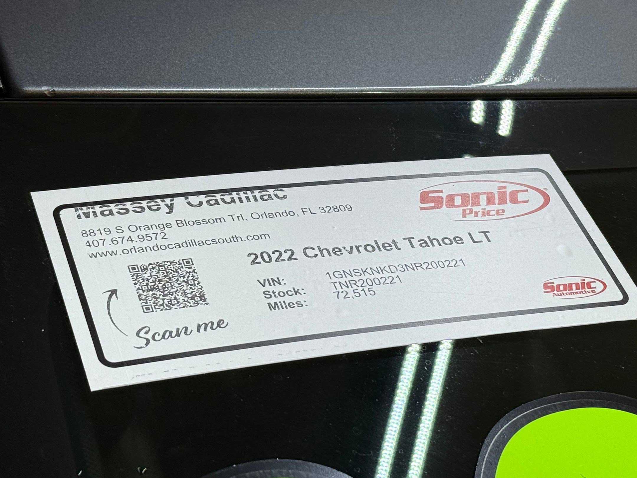 Used 2022 Chevrolet Tahoe LT w/ LT Signature Package image 21