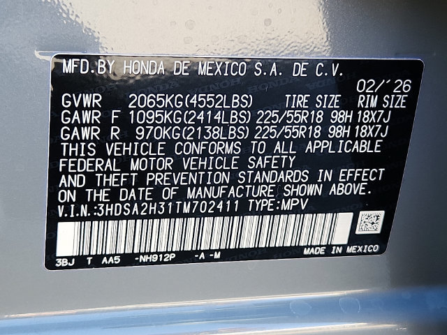 Certified 2026 Acura ADX AWD image 27