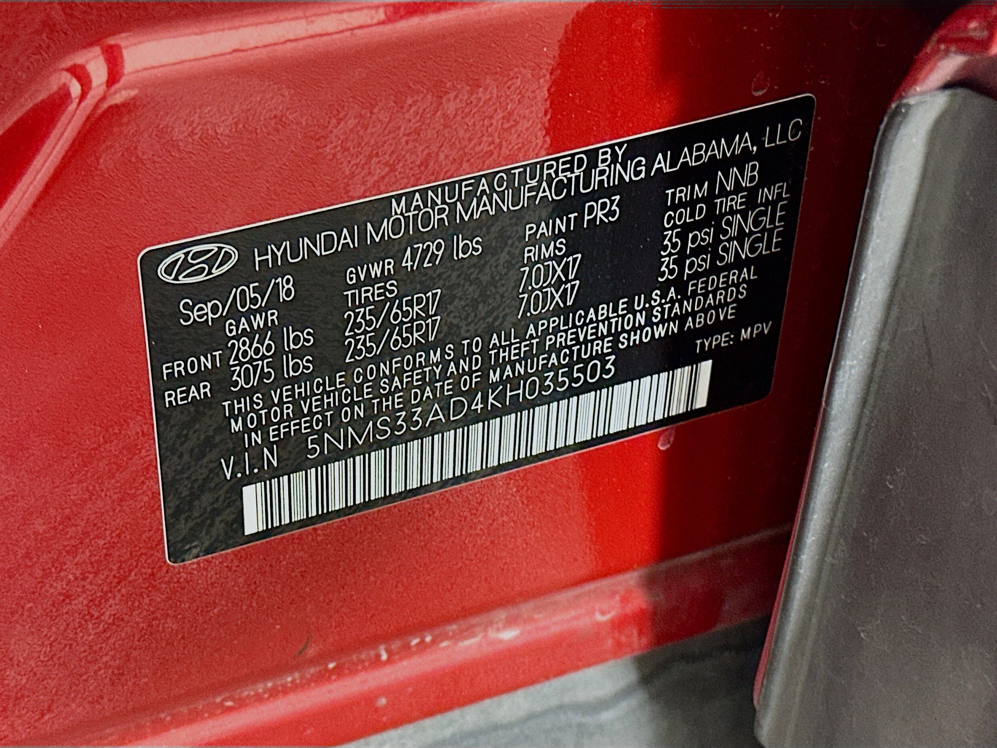 Used 2019 Hyundai Santa Fe SEL FWD image 12