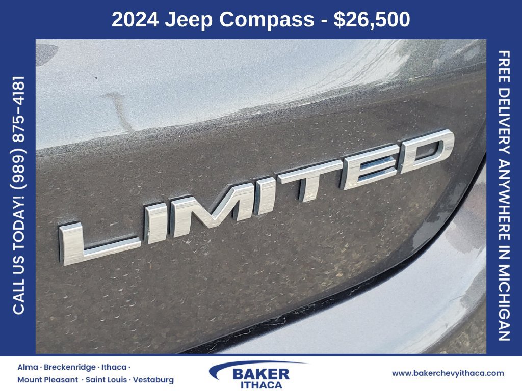 Used 2024 Jeep Compass Limited AWD/4WD image 5