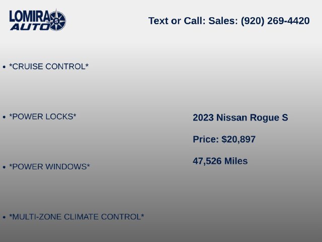 Used 2023 Nissan Rogue S AWD/4WD image 6