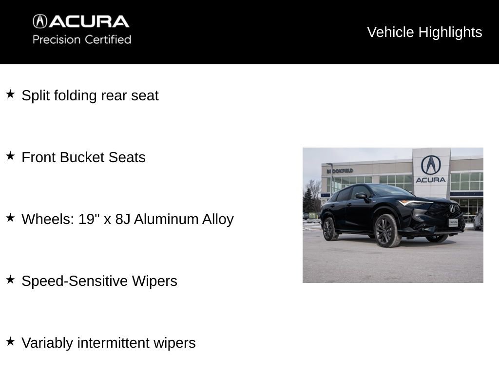 Certified 2025 Acura ADX A-Spec image 21