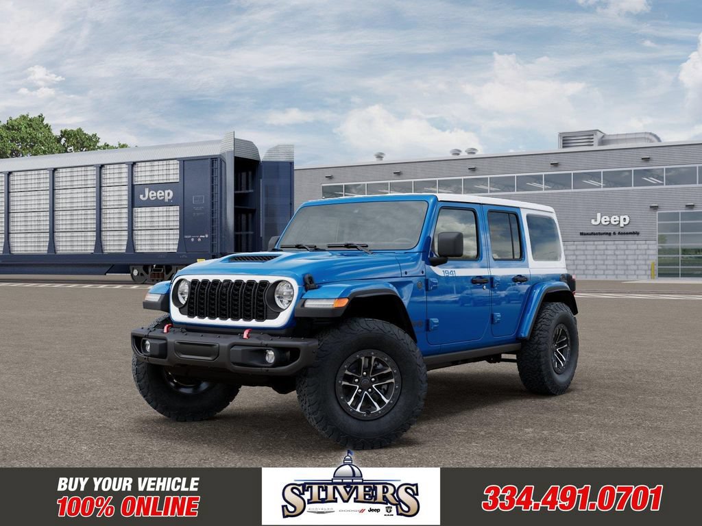 New 2026 Jeep Wrangler Unlimited Rubicon w/ Whitecap Package AWD/4WD image 1