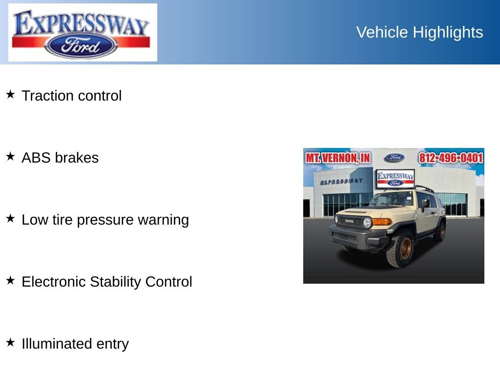 Used 2010 Toyota FJ Cruiser 4WD image 2