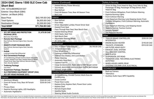 Used 2024 GMC Sierra 1500 SLE AWD/4WD image 22