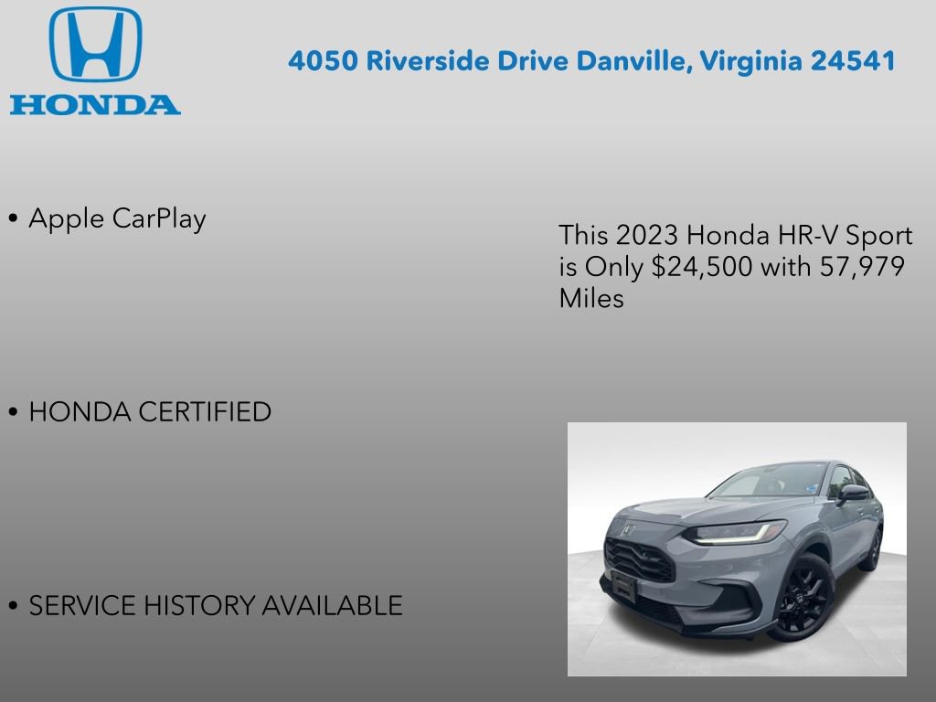 Used 2023 Honda HR-V Sport image 12