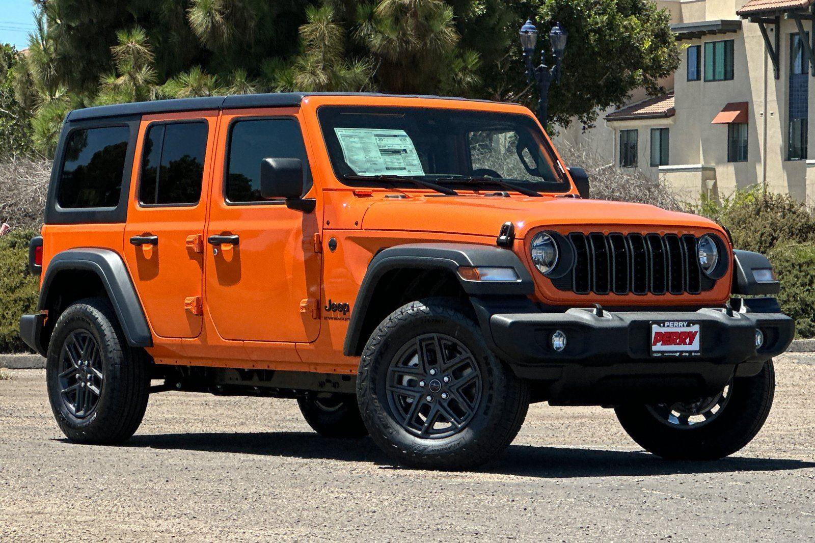 New 2025 Jeep Wrangler Sport S