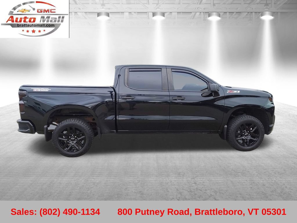 Used 2021 Chevrolet Silverado 1500 Custom Trail Boss w/ Midnight Edition AWD/4WD image 8