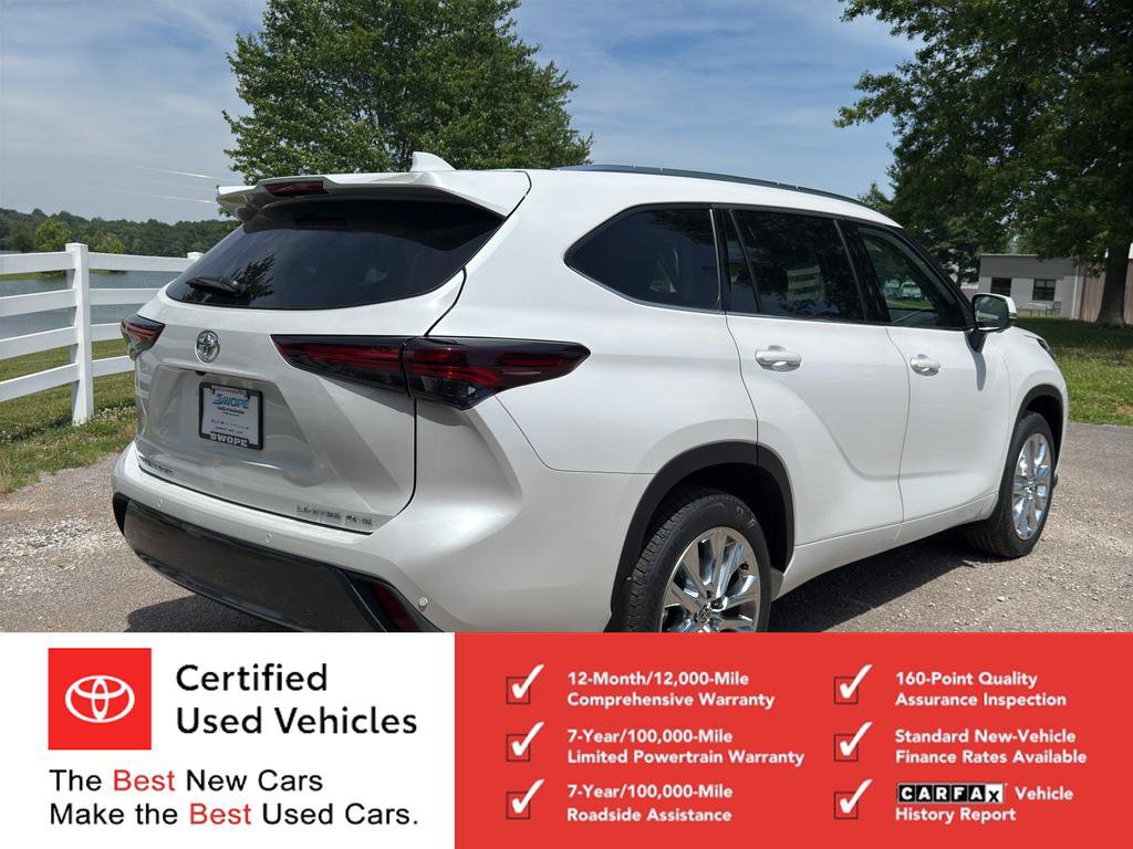 Certified 2026 Toyota Highlander Limited AWD/4WD image 3