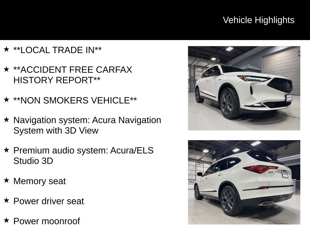Used 2023 Acura MDX A-Spec AWD/4WD image 12