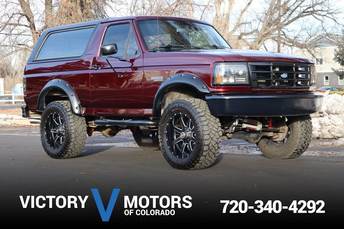 Used 1993 Ford Bronco XLT