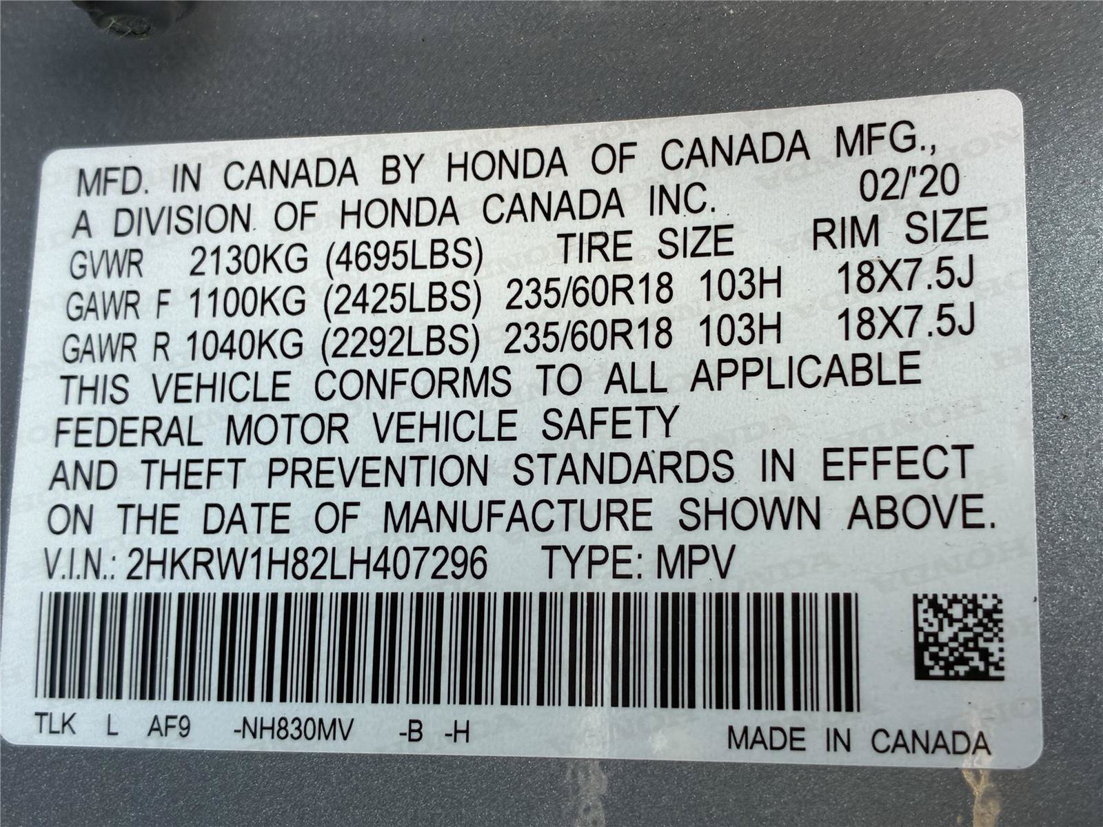 Used 2020 Honda CR-V EX-L image 33