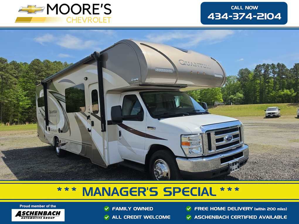 Used 2017 Ford E-450 and Econoline 450 Super Duty w/ Motorhome Prep Package