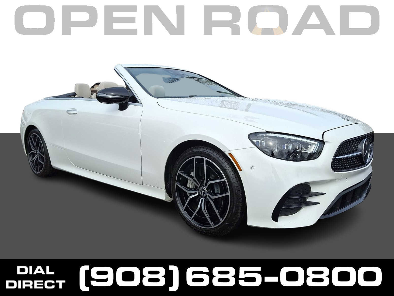 Certified 2021 Mercedes-Benz E 450 4MATIC Cabriolet w/ AMG Line image 1