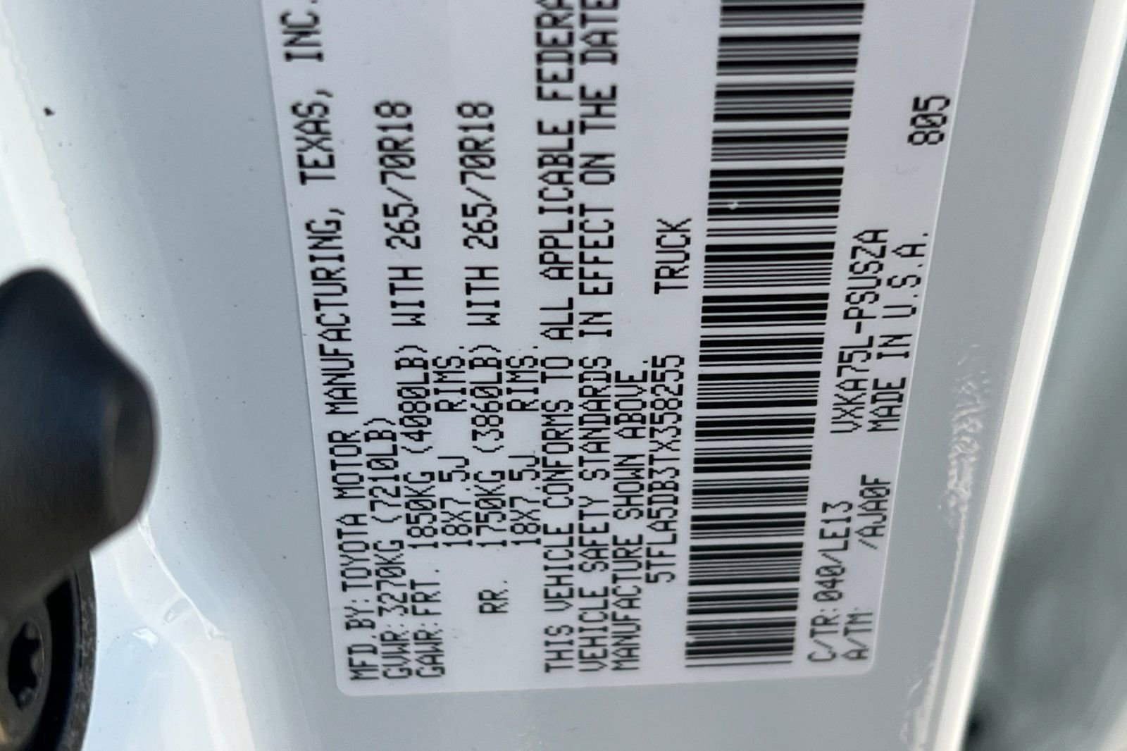 New 2026 Toyota Tundra SR5 w/ SR5 Premium Package image 21