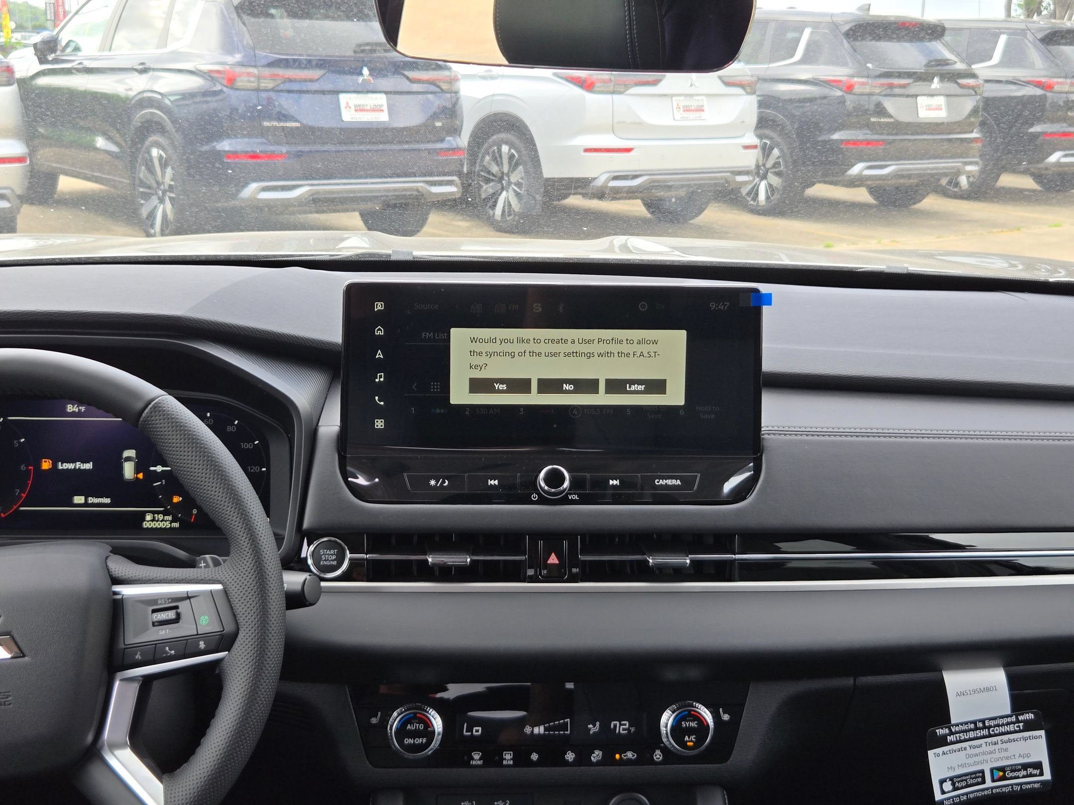 New 2026 Mitsubishi Outlander ES AWD/4WD image 16