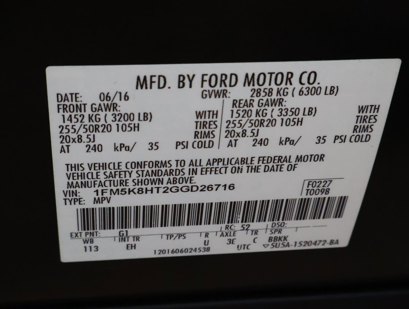 Used 2016 Ford Explorer Platinum image 20