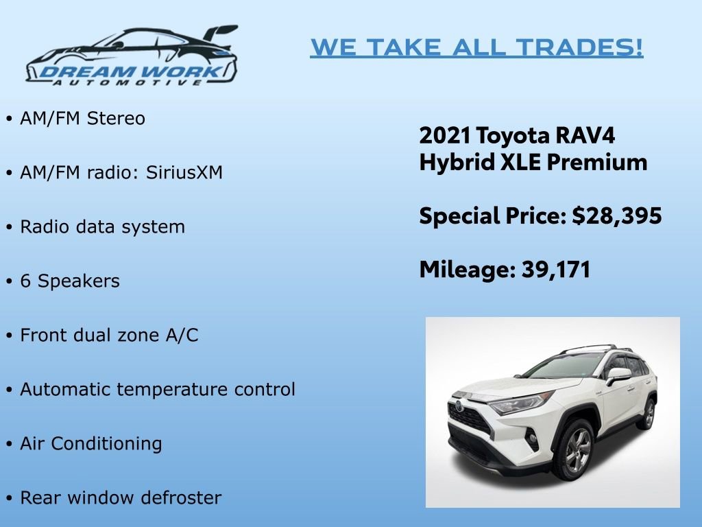 Used 2021 Toyota RAV4 XLE Premium video 2