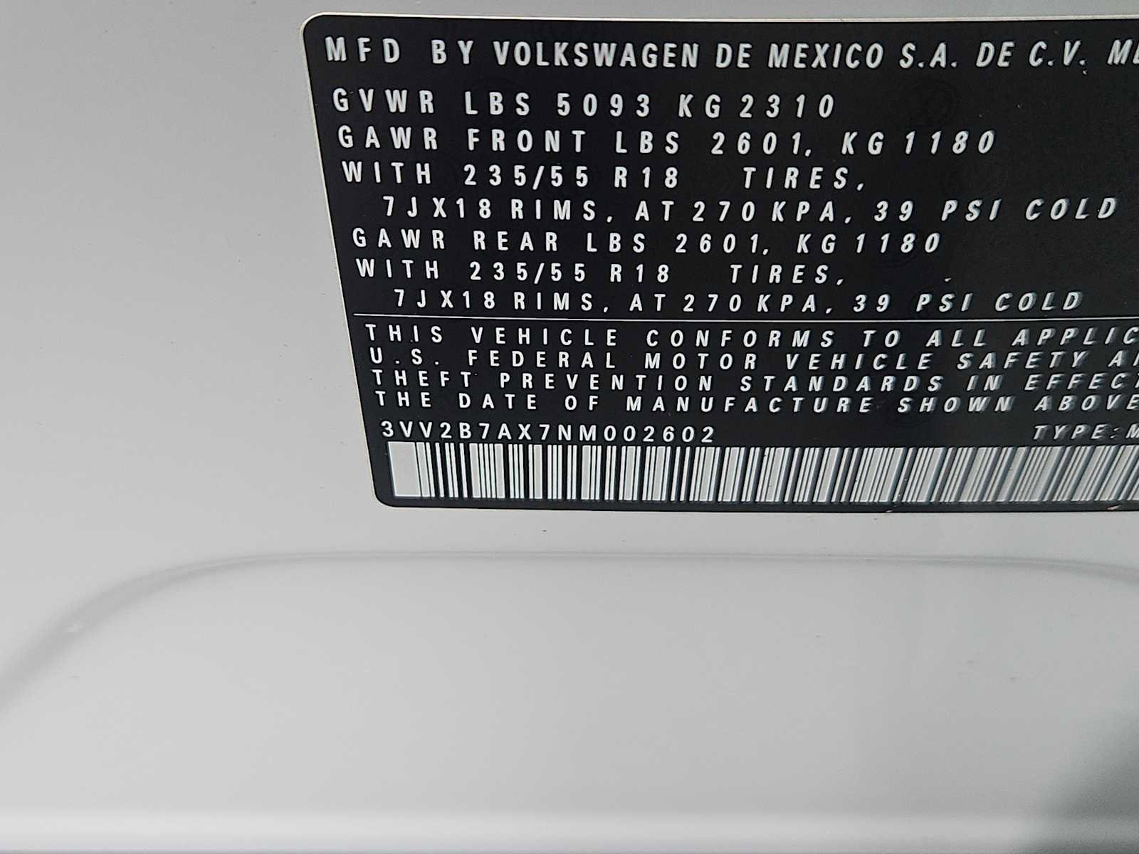 Used 2022 Volkswagen Tiguan SE w/ Panoramic Sunroof Package image 13