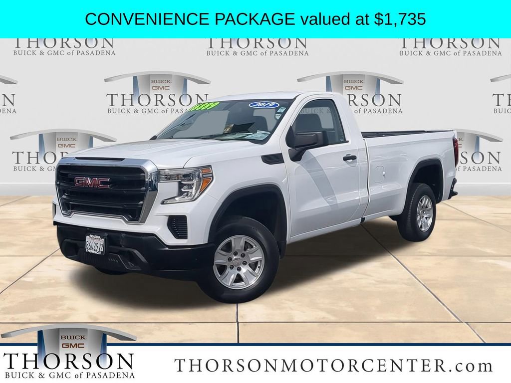 Used 2019 GMC Sierra 1500 2WD Regular Cab w/ Convenience Package