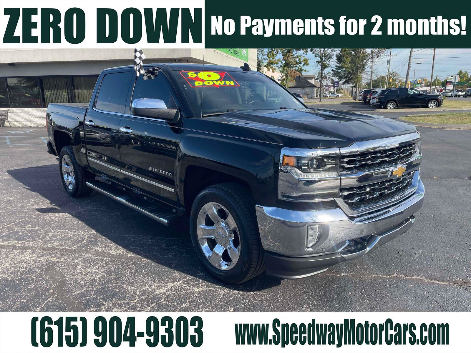 Used 2017 Chevrolet Silverado 1500 LTZ w/ Sport Package AWD/4WD image 1