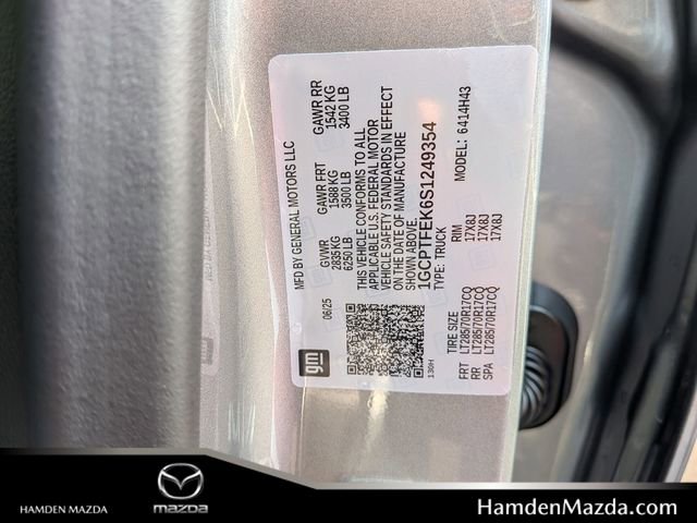 New 2025 Chevrolet Colorado ZR2 w/ Technology Package image 41