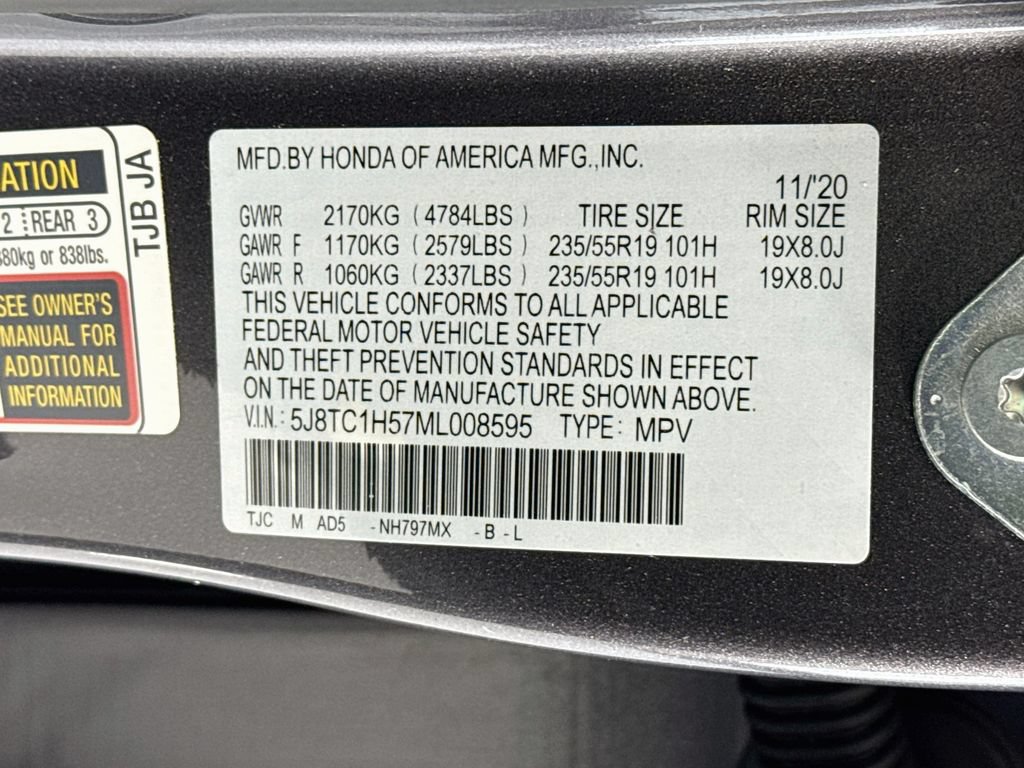 Used 2021 Acura RDX w/ Technology Package FWD image 35