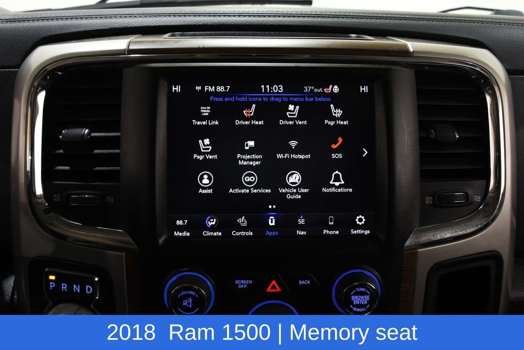 Used 2018 RAM 1500 Laramie w/ Cold Weather Group image 14