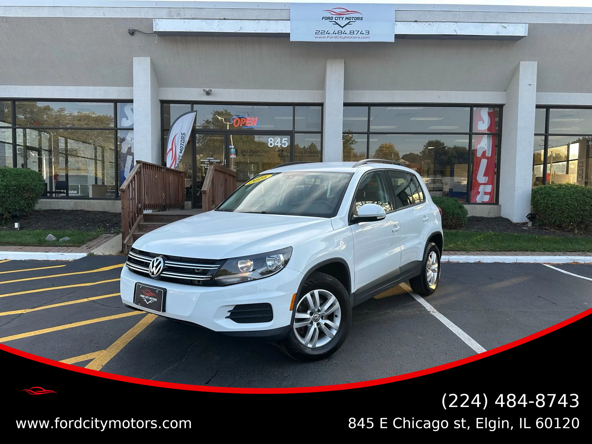 Used 2016 Volkswagen Tiguan S