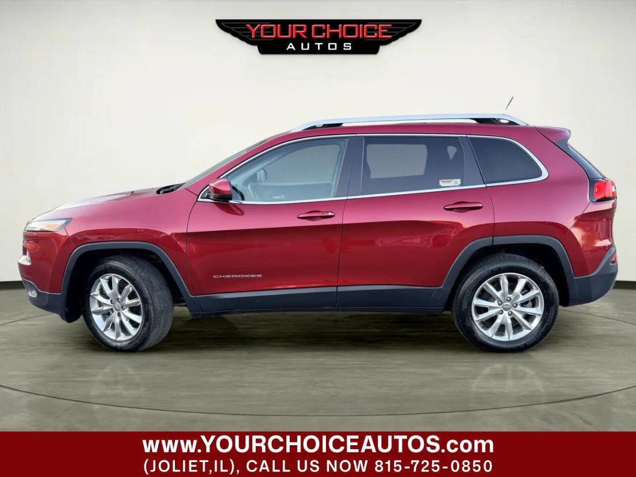 Used 2015 Jeep Cherokee Limited w/ Luxury Group image 3