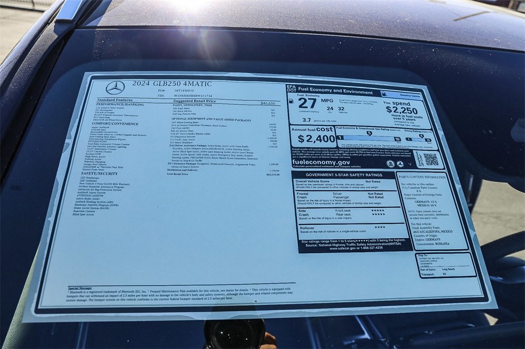 Used 2024 Mercedes-Benz GLB 250 4MATIC image 33