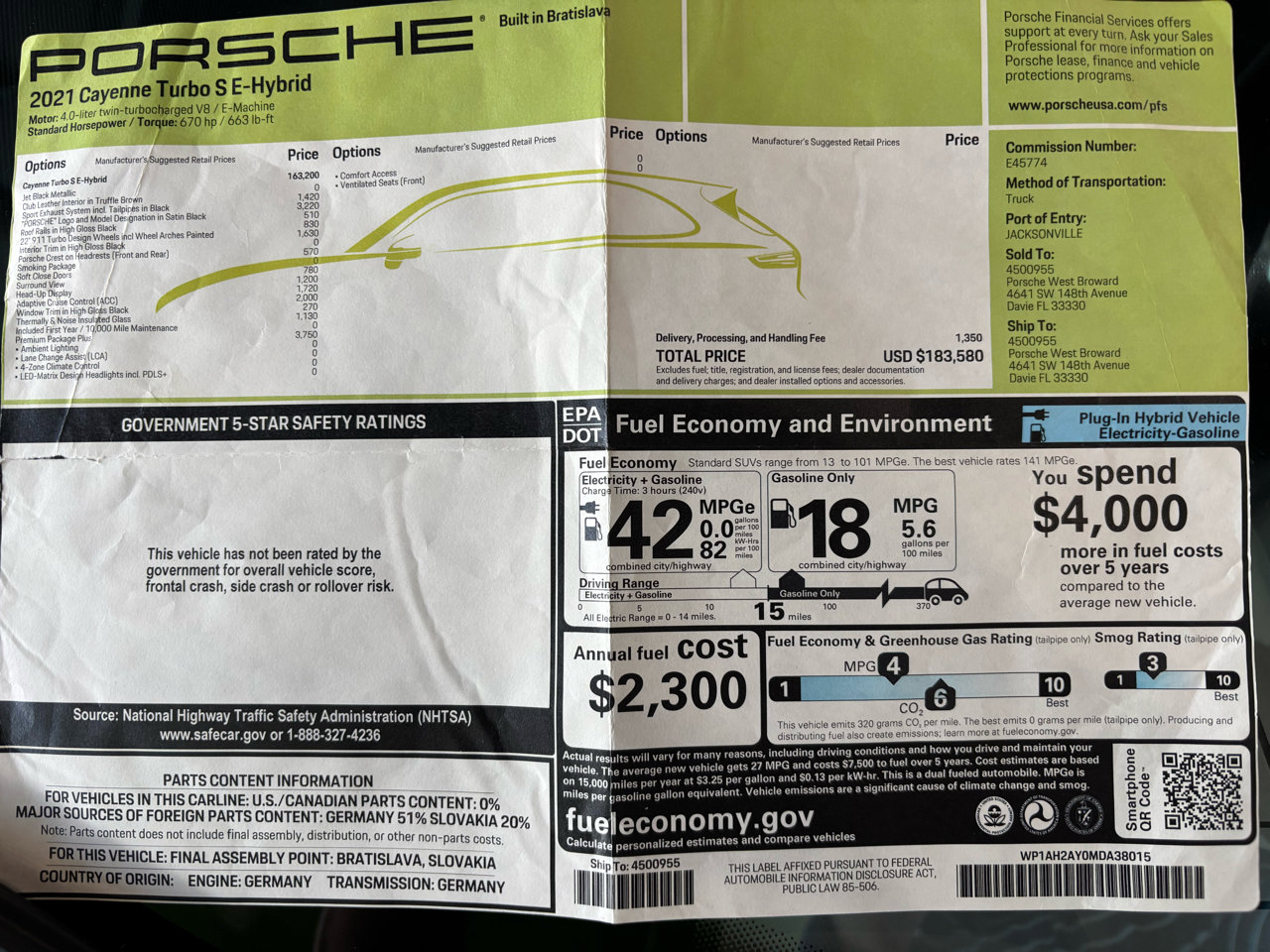 Used 2021 Porsche Cayenne Turbo S image 41