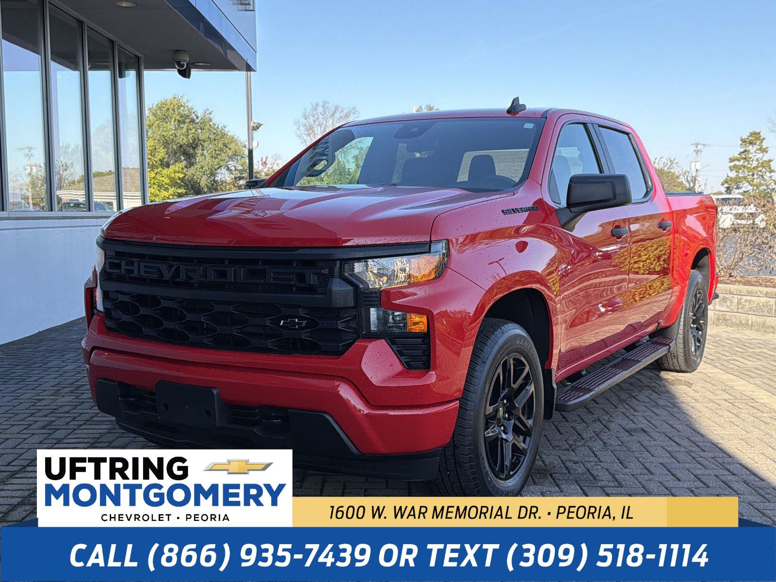 Used 2024 Chevrolet Silverado 1500 Custom w/ LPO, Dark Essentials Package AWD/4WD image 1